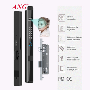 An Ninh Nhà Kính Kỹ Thuật Số Cửa Khóa Intelligente Sinh Trắc Học Mật Khẩu 3D Nhận Dạng Khuôn Mặt Thông Minh Khóa Với Ứng Dụng Ttlock - Product Image 3