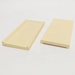 Bandeja de Cerámica de Circonia Estabilizada con Calcio, Piezas de Cerámica Industriales Refractarias para la Cocción de Electrocerámica, Servicio de Corte Personalizado - Product Image 1