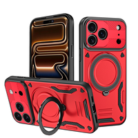 Coques de téléphone Lichicase avec protection d'appareil photo, style armure, charge sans fil, pour OPPO Reno 15 15C 15F, coque arrière magnétique
