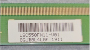 LSC550FN11 Schermo Display 4K da <span class=keywords><strong>55</strong></span> Pollici per TV Samsung, Pannello LCD Sostitutivo, Schermo TV Quadrato da <span class=keywords><strong>55</strong></span> Pollici Open Cell - Product Image 3