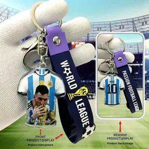 2026 USA-Canada-Mexico Champions League Voetbalsterren Yamal Mbappé Cristiano Ronaldo Collectible Officiële Sleutelhangers - Product Image 3