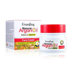 Crema Viso Guanjing all'Olio di Argan Marocchino con Amminoacidi <span class=keywords><strong>e</strong></span> Vitamina <span class=keywords><strong>E</strong></span>, Crema Sbiancante per Pelle Scura - Product Image 1