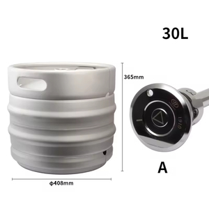 Nouvelle fût <span class=keywords><strong>de</strong></span> stockage isotherme à double paroi en acier inoxydable pour bière, baril à <span class=keywords><strong>vin</strong></span> personnalisé pour alcool - Product Image 4