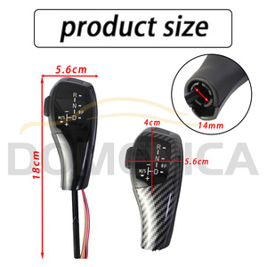 หัวเกียร์อิเล็กทรอนิกส์แบบ LED ของ BMW ชุบโครเมียมสีดำ สำหรับเกียร์อัตโนมัติ รุ่น E39 E46 E90 E87 E89 E84 E82 E81 E60 E61 E63 E64 - Product Image 4