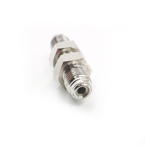 Connecteur double mâle Unilok VCR 1/4 pouce en acier inoxydable 316 fileté pour chemin de gaz de laboratoire - Product Image 3