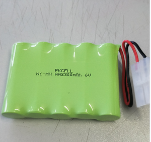 Batterie rechargeable Ni-MH 6V AA 900mAh adaptée pour éclairage solaire extérieur, pack de batteries Ni-MH 2.4V 3.6V 4.8V 6V 7.2V - Product Image 5