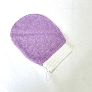 Guante Exfoliante de Seda Natural para Masaje y Peeling Corporal, Cepillo Corporal, Guantes de Seda para Mujer, Manopla Exfoliante de Seda, Guantes de Baño - Product Image 6