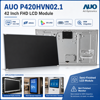 AUO P420HVN02.1 42 Zoll FHD TFT LCD Modul 1920x1080 500 nits LVDS Panel für Digitale Beschilderung