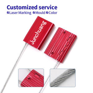 JCCS004 <span class=keywords><strong>Cable</strong></span> Van Seal Lock Cuerda de alambre Camión Sellos Contenedor Cerraduras de puerta Cerradura de sello de <span class=keywords><strong>cable</strong></span> de seguridad - Product Image 4