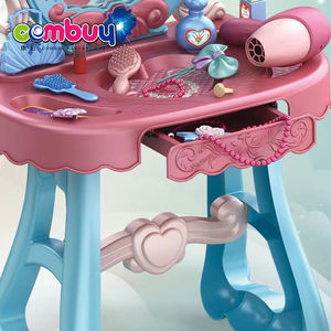 Jeu de simulation de <span class=keywords><strong>maquillage</strong></span> pour enfants, table de <span class=keywords><strong>maquillage</strong></span> et chaises pour filles - Product Image 4