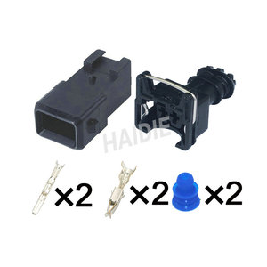 2 pin Passat Teans Golpai Golf Audi A6 A4 boquilla macho 282189-1-1-144545-0 - Product Image 2