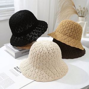 Sombrero de Pescador Estilo Japonés para Mujer, para el Verano, para Viajes Diarios, Protección Solar, Tejido, para la Playa - Product Image 1