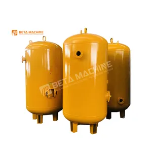 Tanque de aire industrial Tanque de almacenamiento de aire comprimido para compresor de aire