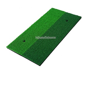 Usine professionnelle 2 en 1 2 couleurs herbe courte tapis de Golf personnalisé entraîneur de golf - Product Image 4