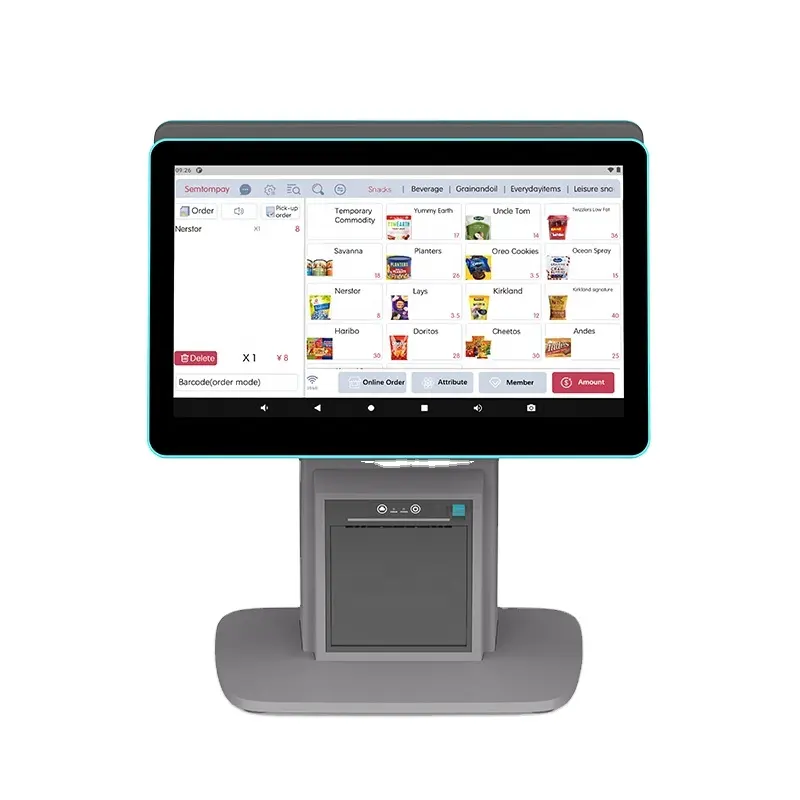 Android pos machine caja registradora sistemas POS para tienda Punto de Venta sistemas tienda caja registradora pos terminal