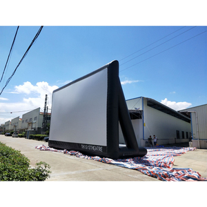 Venta caliente al aire libre <span class=keywords><strong>Drive</strong></span>-In inflable proyector Pantalla de película, LONA DE PVC al aire libre cine pantalla inflable para la venta - Product Image 1