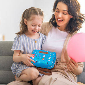 Nueva llegada lindo viaje de dibujos animados Nylon púrpura Mini botiquín de primeros auxilios para niños bolsas Kit médico portátil para mamás paquete verde completo - Product Image 4