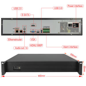 Anxinshi 36 каналов 4K IPC пропускная способность доступа 216M <span class=keywords><strong>NVR</strong></span> - Product Image 5