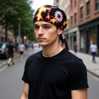 Durag de Algodón para Baile Urbano Hip Hop 2026, Turbante de Moda, Gorro Pirata al por Mayor