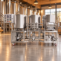 Équipement de brassage de bière 100L, cuve sous pression, équipement de fermentation, prix compétitif, garantie 4 ans, tension personnalisée