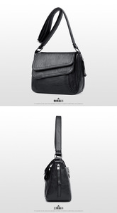 Nuevo bolso de mensajero de cuero Pu de alta calidad para mujer, bolsos de diseñador, bolsos de hombro cruzados de lujo para mujer - Product Image 3