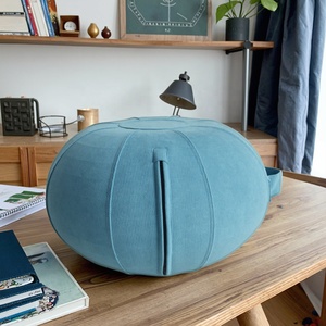 Housse de Coussin de Siège Gonflable avec Poignée <span class=keywords><strong>pour</strong></span> Bureau Hôtel <span class=keywords><strong>Yoga</strong></span> Ball Chair Méditation Balance Ball Commodité Confort à l'Esprit - Product Image 3