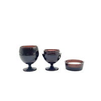 Yueshunxing 8ml Usine En Gros De Haute Qualité Conception Exclusive Mignon Vide Mini Vin Forme Baume À Lèvres Conteneur En Plastique Pot De Crème