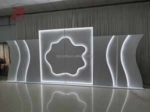 ชุดโครงโค้งแต่งงานสีขาวขนาด 8 ฟุต ราคาโรงงาน ZKAI สำหรับงานแต่งงาน ปี 2026 - Product Image 4