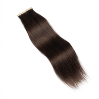 Extensions de cheveux russes Remy 100% vierges REBECCA en gros, double trame machine, 12P613 #   Couleur claire, aspect naturel