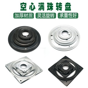 Plateau pivotant Xinjunye de 3 à 12 pouces en acier laminé à froid et zingué pour meubles, meuble TV, étagère, base - Product Image 4