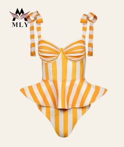 أحدث تصاميم MLY: بدلة سباحة من ثلاث قطع مع أغطية شبكية، بيكيني مثير، ملابس سباحة فاخرة، زي شاطئ للإجازات - Product Image 5