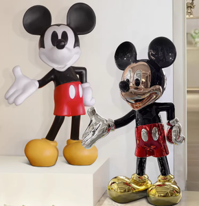Statuette in Resina Xintuo all'Ingrosso, Sculture di Topolino e <span class=keywords><strong>Minnie</strong></span> da Film e TV, Statue di Cartoni Animati Dipinte in Vari Colori - Product Image 2