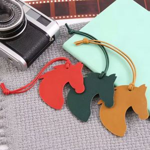 Cute Horse Head <b>Bag</b> <b>Charm</b> Decorative Hanging Accessory for Handbags Stylish Designer Keychain - Product Image 2