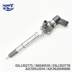 Iniettore Carburante Diesel VDO 03L130277S A2C9626040080 per VW Golf <span class=keywords><strong>Caddy</strong></span> Audi A3 <span class=keywords><strong>1.6</strong></span> <span class=keywords><strong>TDI</strong></span> 03L130277B - Product Image 1