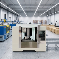 Tour CNC de haute précision avec conception de lit monolithique en fonte, tour multifonction pour le travail des métaux