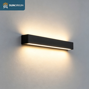 Applique murale LED extérieure 12W 18W 30W, éclairage mural en bande 20CM 30CM 50CM pour cour et jardin - Product Image 1