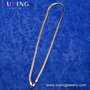 Collar de Cadena Chapado en Oro de 18k con Diseño Simple de Moda Xuping 046N1 - Product Image 5
