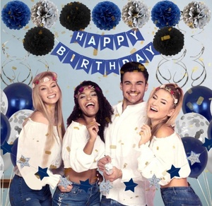 Globos <span class=keywords><strong>de</strong></span> Feliz <span class=keywords><strong>Cumpleaños</strong></span>, Guirnalda <span class=keywords><strong>de</strong></span> Estrellas, Decoraciones <span class=keywords><strong>de</strong></span> <span class=keywords><strong>Cumpleaños</strong></span> <span class=keywords><strong>para</strong></span> <span class=keywords><strong>Hombre</strong></span>, Decoraciones <span class=keywords><strong>de</strong></span> Fiesta <span class=keywords><strong>de</strong></span> <span class=keywords><strong>Cumpleaños</strong></span> Azules <span class=keywords><strong>para</strong></span> <span class=keywords><strong>Hombre</strong></span> - Product Image 3