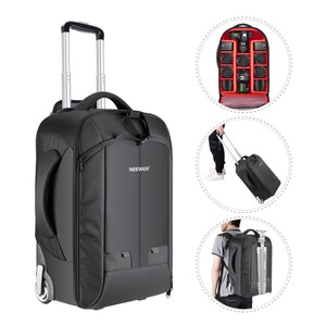 <span class=keywords><strong>Sac</strong></span> à dos convertible à roulettes pour appareil photo NEEWER (noir-rouge/noir-vert) - Product Image 1