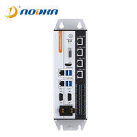 Pc Mini CPU Desktop performa tinggi, PC industri kabinet kontrol DIO 6/7/8th i3/i5/i7 Gen PoE