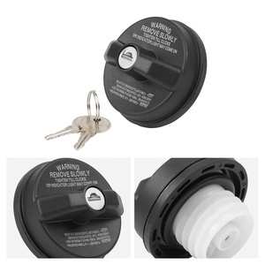 BEVINSEE Bouchon de réservoir de carburant à verrouillage ABS avec clés pour <span class=keywords><strong>Toyota</strong></span> 4Runner 2014-2023 pour <span class=keywords><strong>Toyota</strong></span> <span class=keywords><strong>Yaris</strong></span> 2015-<span class=keywords><strong>2018</strong></span> # 77300-53020 - Product Image 2