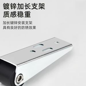 <b>Sliding</b> Door Roller Vertical Mount Stainless Steel Zinc Plated Heavy Duty Silent Smooth Operation Minimalist Design Furniture - Product Image 4