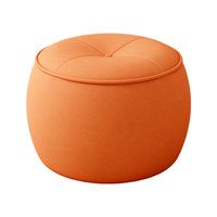 Petit tabouret pour la maison, tabouret bas rond pour canapé, repose-pieds confortable pour longues périodes assises, tabouret robuste pour changer de chaussures
