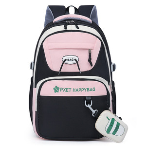 Factory New Model Teens Cute Pink <b>School</b> Bags for Girls Children Student <b>Backpack</b> <b>Large</b> Capacity Kids Bookbag Mochilas Escolares - Product Image 1
