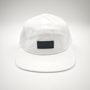 Casquette de course brodée 5 panneaux couleur tendance 2025, personnalisable, en pur coton, non structurée, unisexe, pour sports de plein air, plage, ski, ajustable - Product Image 3