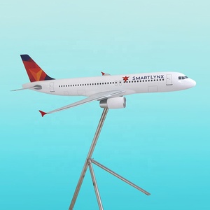 แบบจำลองขนาดใหญ่เครื่องบินแอร์บัสa320120cmสังเคราะห์รายการส่งเสริมการขายของขวัญ - Product Image 3