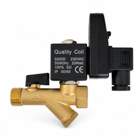 Válvula Solenoide Neumática de Latón para Sistema de Tratamiento de Aguas Residuales Médicas, Aguas Residuales Marinas y Aguas Grises 2/2