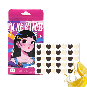 Patchs anti-acné hydrocolloïdes bicolores Kawaii, autocollants invisibles pour imperfections, compatibles avec les couvre-boutons, patchs de beauté pour les soins de <span class=keywords><strong>la</strong></span> peau - Product Image 1
