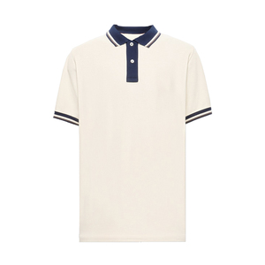 Mens Soft Breathable <b>Collared</b> Polo <b>T</b> <b>Shirt</b> Short Sleeve Solid Color Casual Clothing Lightweight Cotton Knitted Summer <b>Shirt</b> - Product Image 1