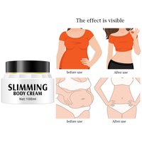Crème Amincissante 100ml pour Femmes, Brûle-Graisse Abdominale, Ingrédients Naturels Purs, Soin Corporel, Marque Privée